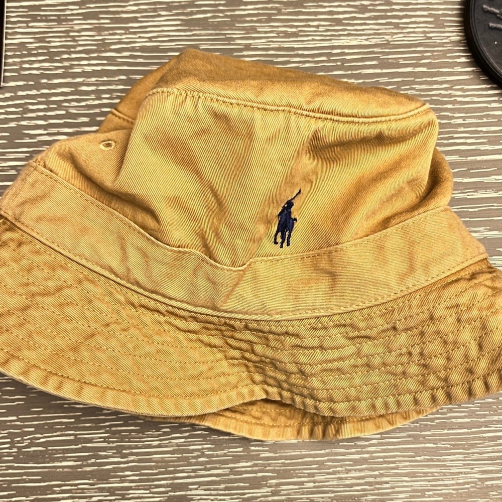 Large sized polo bucket hat